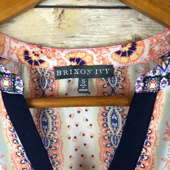 Stitch Fix Brixon Ivy Walton Floral Mix Print Top - Picture 4 of 7